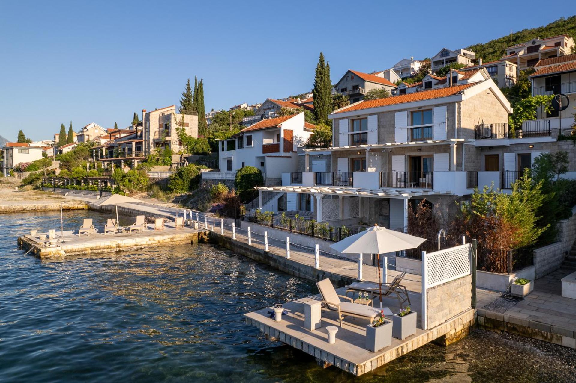 Villas Plitka Tivat Exterior foto